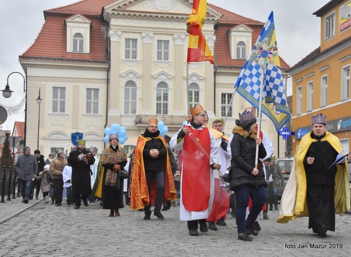 Uliczne Jasełka w Żaganiu