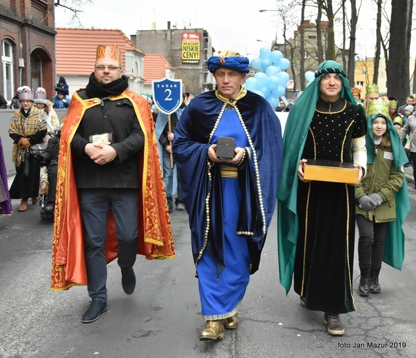 Uliczne Jasełka w Żaganiu