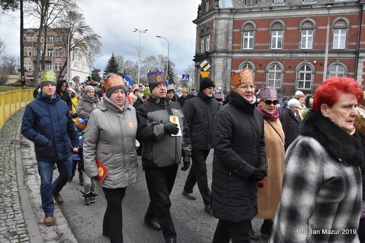 Uliczne Jasełka w Żaganiu