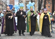 Uliczne Jasełka w Żaganiu