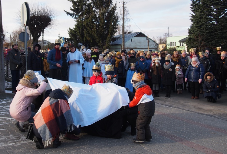 Skępe. Orszak Trzech Króli