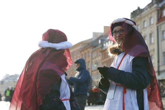 Orszak Trzech Króli na ulicach Warszawy cz. 2