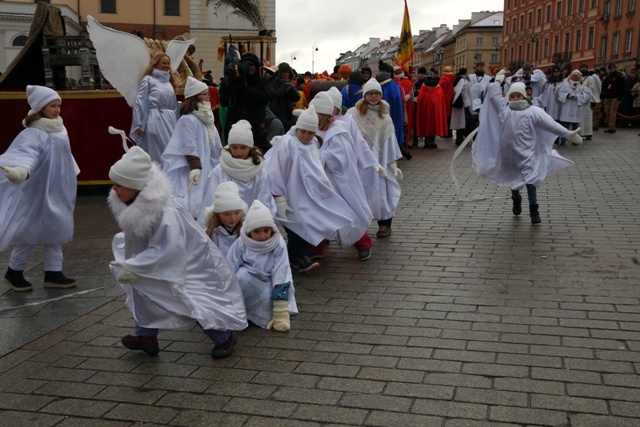 Orszak Trzech Króli na ulicach Warszawy cz. 2