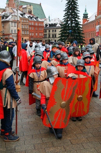 Orszak Trzech Króli na ulicach Warszawy cz. 2