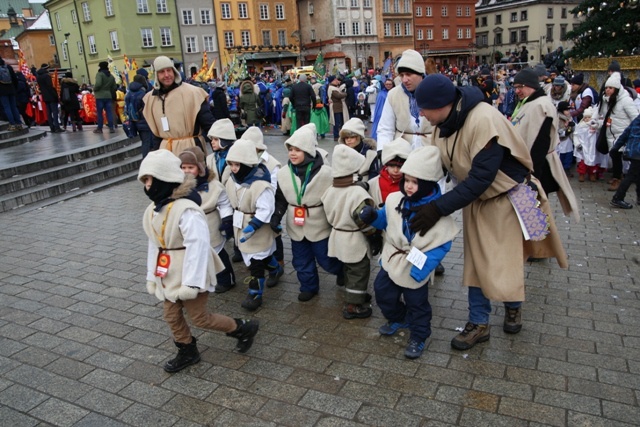 Orszak Trzech Króli na ulicach Warszawy cz. 2