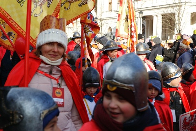 Orszak Trzech Króli na ulicach Warszawy cz. 2