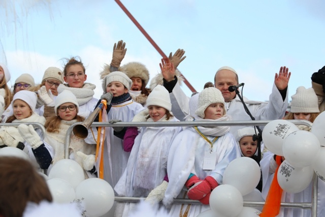 Orszak Trzech Króli na ulicach Warszawy cz. 2