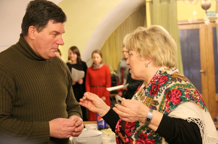 Bożonarodzeniowy obiad u bazylianów