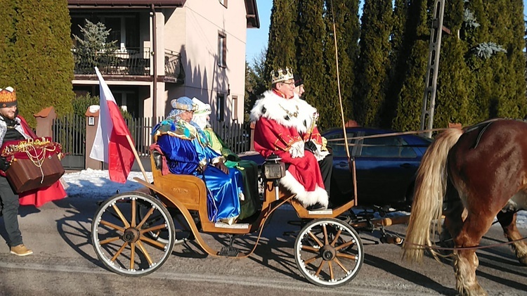 Gołymin. Orszak Trzech Króli