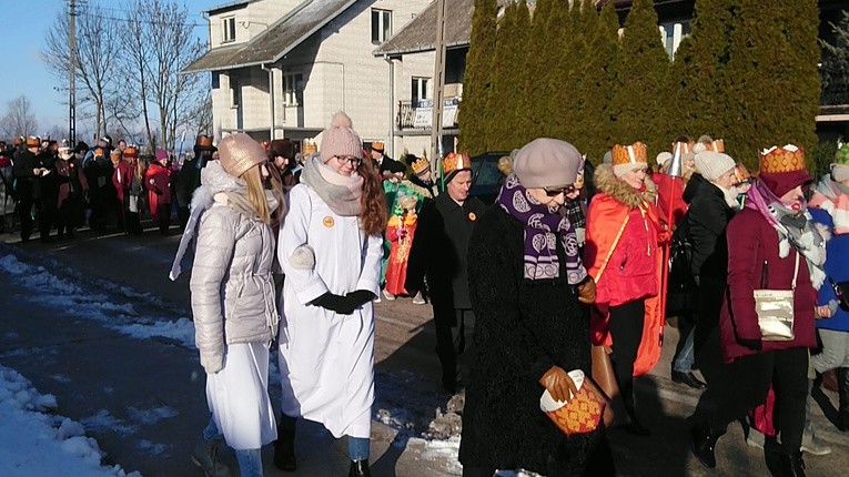 Gołymin. Orszak Trzech Króli