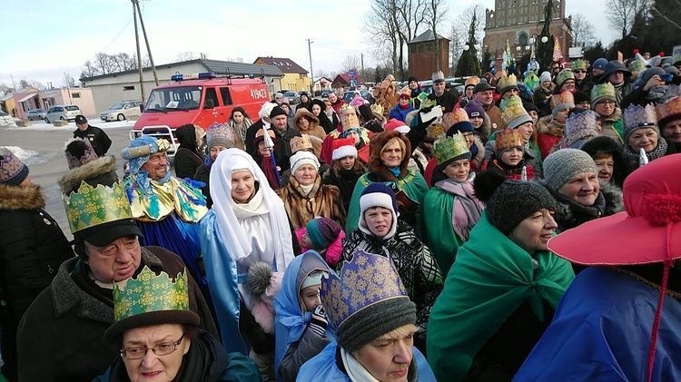 Gołymin. Orszak Trzech Króli