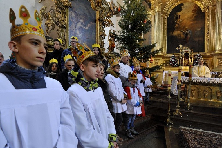 Pułtusk. Orszak Trzech Króli