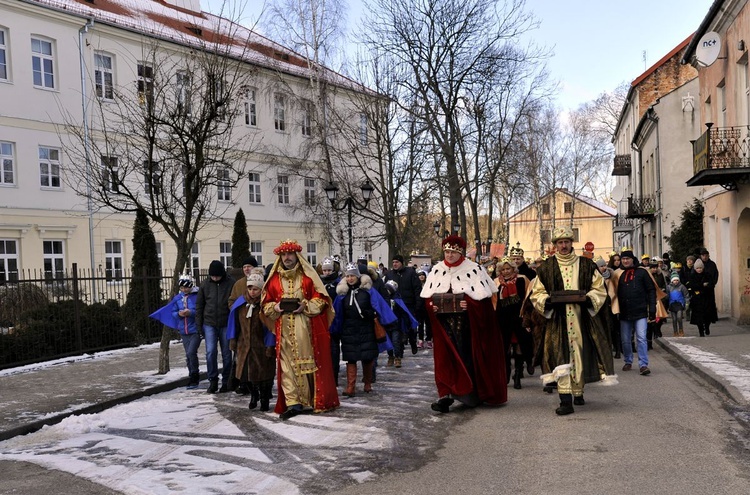 Pułtusk. Orszak Trzech Króli