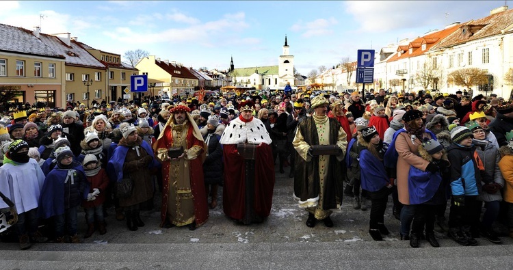 Pułtusk. Orszak Trzech Króli