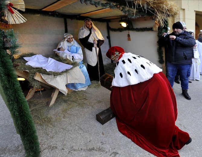 Pułtusk. Orszak Trzech Króli