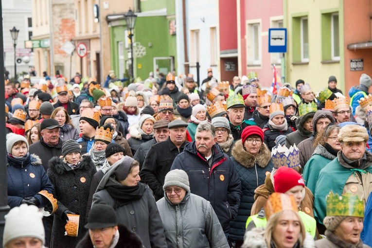 Orszak Trzech Króli 2019 - Środa Śląska