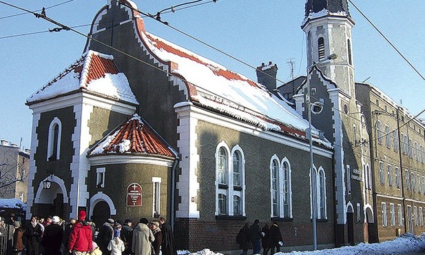Kościół ewangelicki w Gliwicach przy ul. Jagiellońskiej.