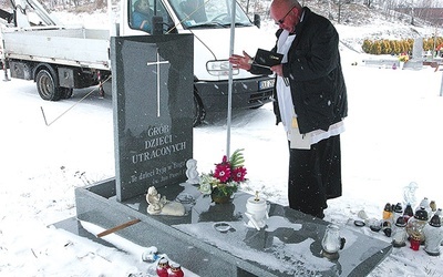 ▲	Obrządkowi przewodniczył ks. Roman Raczak.