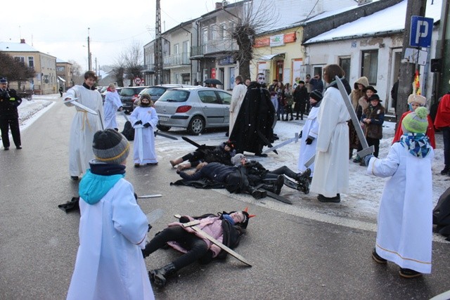 Orszak w Łaskarzewie 