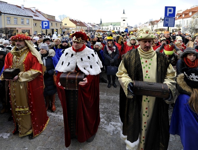 Pułtuski rynek kolejny raz był scenerią dla pokłonu Trzech Króli