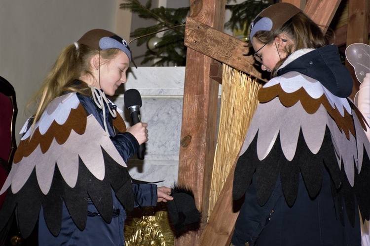 Jasełka w sanktuarium Miłosierdzia Bożego w Świebodzinie