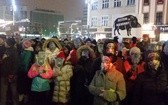 Protest w obronie dzików w Katowicach