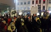 Protest w obronie dzików w Katowicach
