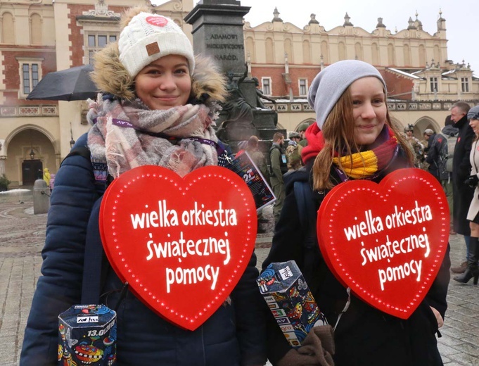 Wielka Orkiestra Świątecznej Pomocy w Krakowie 2019