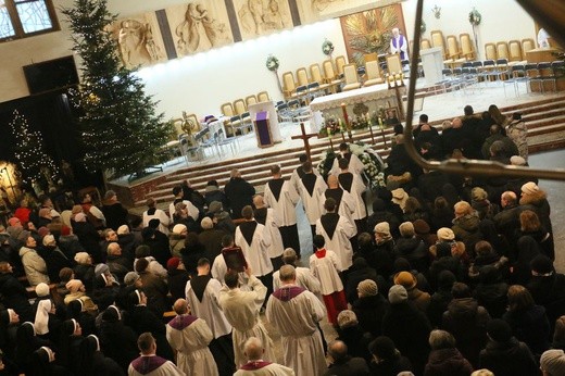 Pożegnanie br. Piotra Hejno