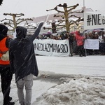 Protest licealistów w Pszczynie