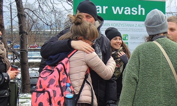 Błogosławieństwo, uściski taty i zaraz w drogę do Warszawy i Panamy