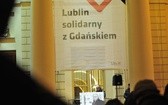 Lublin solidarny z Gdańskiem po zabójstwie prezydenta Adamowicza