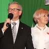 ▲	Impreza nosi imię zmarłej przed dwoma laty Zofii Sadeckiej (na zdjęciu z mężem Włodzimierzem), która organizowała i prowadziła zabawy do 2017 roku.