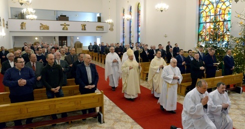 Noworocznemu spotkaniu nadzwyczajnych szafarzy Komunii św. przewodniczył bp Henryk Tomasik