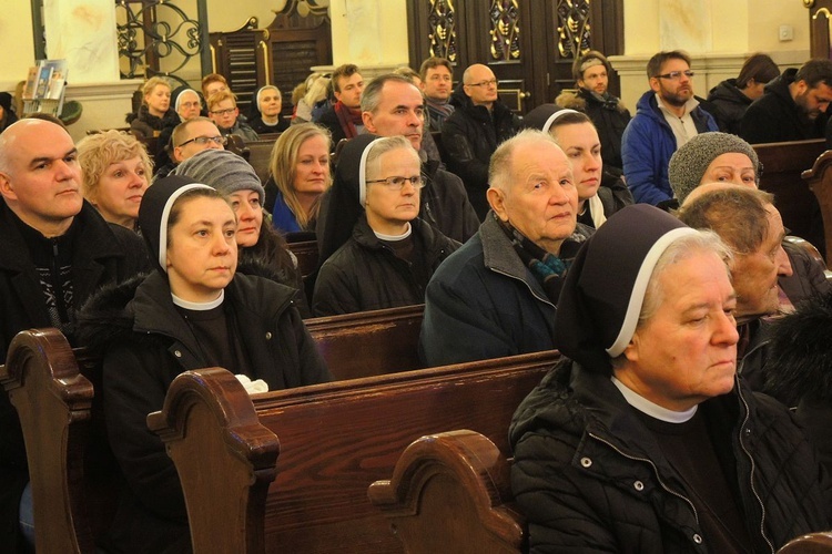 O. Tomasz Gałuszka OP w bazylice w Hałcnowie