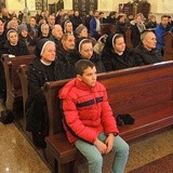 O. Tomasz Gałuszka OP w bazylice w Hałcnowie