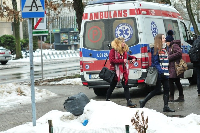 Ewakuacja na KUL. Ktoś wysłał informację o bombie 