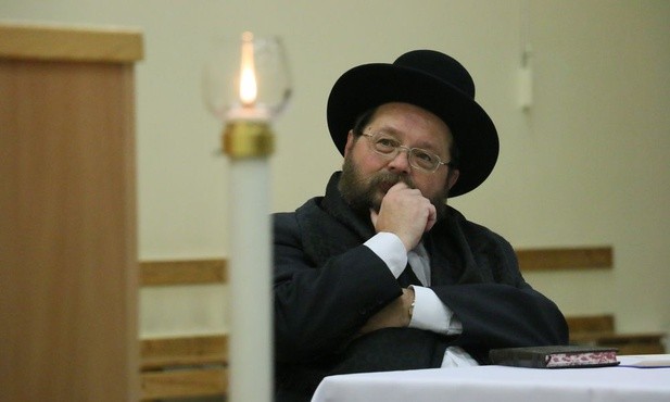 Rabin Symcha Keller, gość lubelskiego Dnia Judaizmu