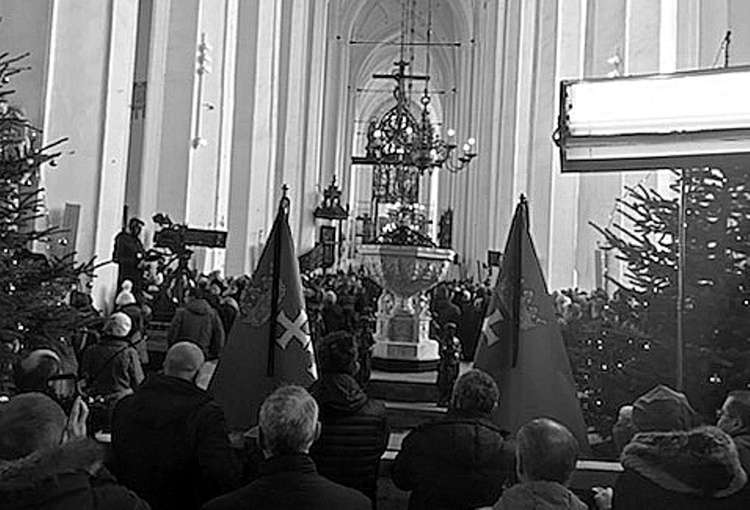 Bazylika w Gdańsku, uroczystości pogrzebowe prezydenta miasta Pawła Adamowicza