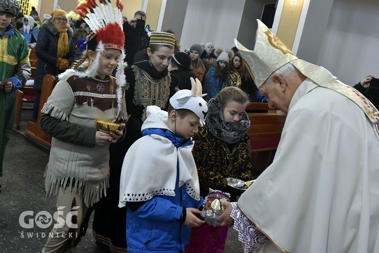 Kolędnicy misyjni w Dzierżoniowie