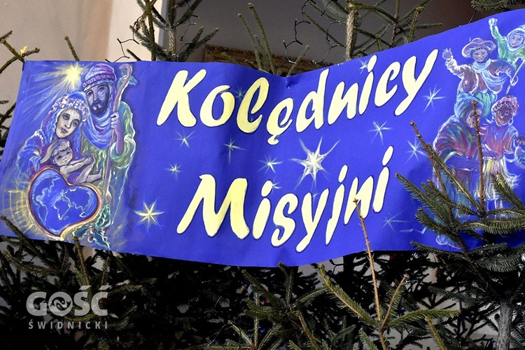 Kolędnicy misyjni w Dzierżoniowie