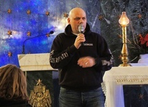 Bogdan "Kryzys" Krzak był gościem styczniowego spotkania MU - Młodzi Uwielbiają