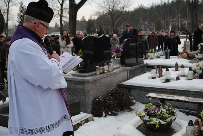 Odsłonięcie pomnika ks. Jana Chryzostoma Miksiewicza. Rudnik nad Sanem