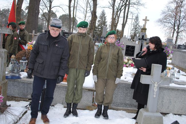 Odsłonięcie pomnika ks. Jana Chryzostoma Miksiewicza. Rudnik nad Sanem