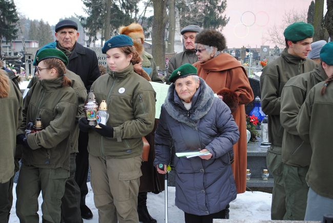 Odsłonięcie pomnika ks. Jana Chryzostoma Miksiewicza. Rudnik nad Sanem