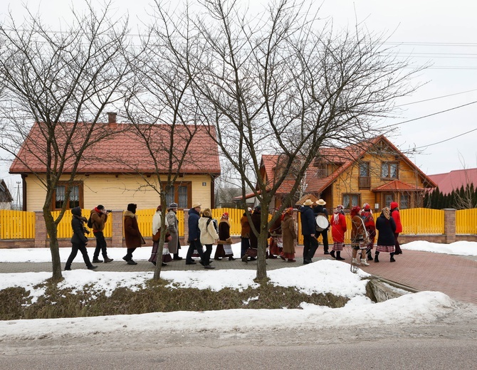 Kolędowanie z "chrystkiem"