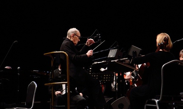 Muzyczny tort urodzinowy Ennio Morricone w Krakowie