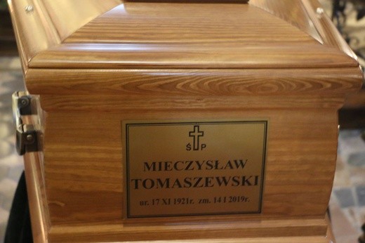 Uroczystości pogrzebowe prof. Mieczysława Tomaszewskiego