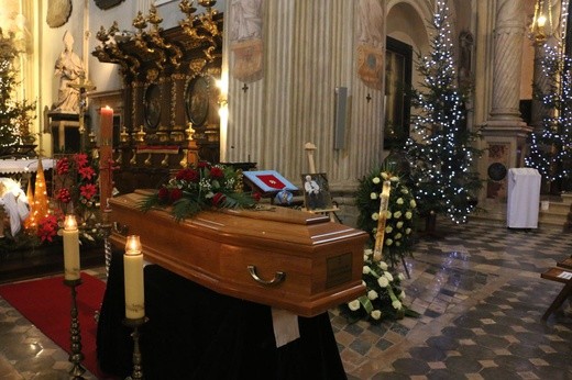 Uroczystości pogrzebowe prof. Mieczysława Tomaszewskiego