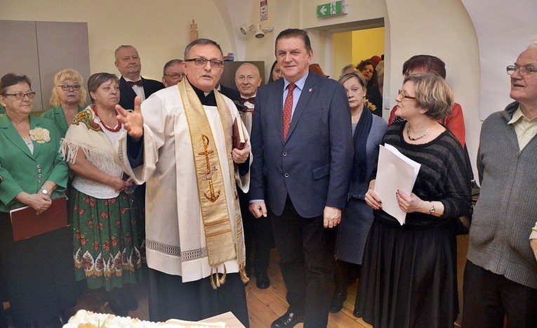 Otwarcie klubu seniora w Płońsku